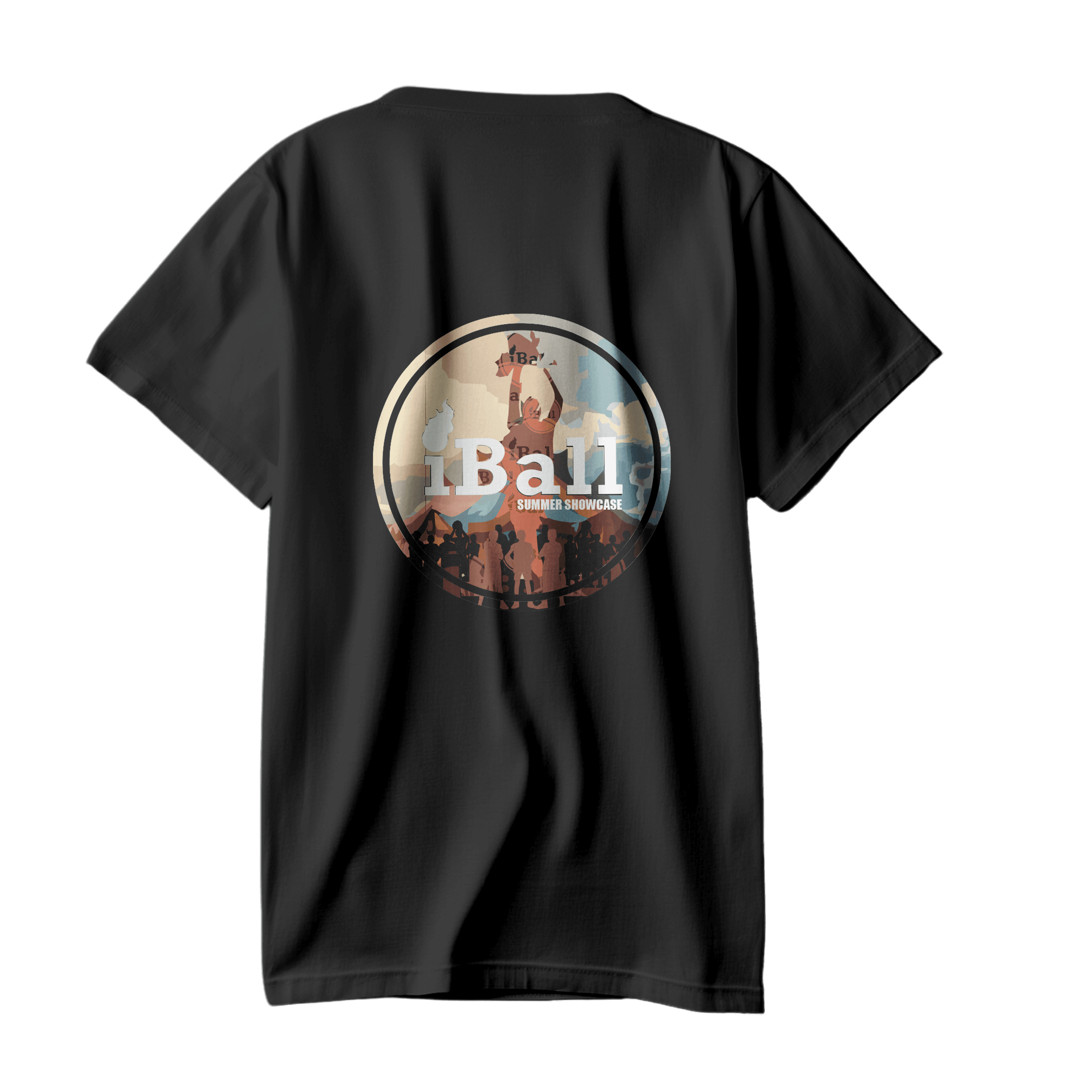 Black T-Shirt With Yellow Alternate Logo